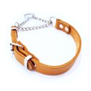 Zugstopphalsband "SENTINEL" aus Fettleder