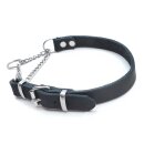 Zugstopphalsband "SENTINEL" aus Fettleder