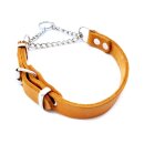 Zugstopphalsband "SENTINEL" aus Fettleder