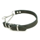 Zugstopphalsband "SENTINEL" aus Fettleder