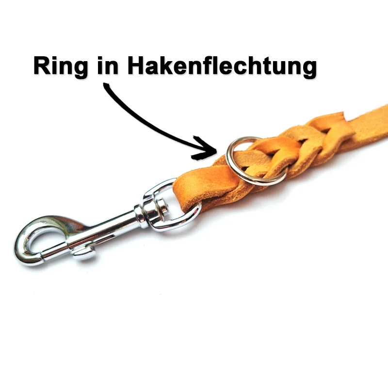 Ring in Hakenflechtung
