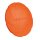 Eine orange Dog Disc / Frisbee