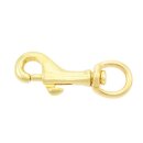 Ein Haufen Bolzenhaken / Karabiner aus Messing, Edelstahl und verchromt