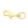 Ein Haufen Bolzenhaken / Karabiner aus Messing, Edelstahl und verchromt